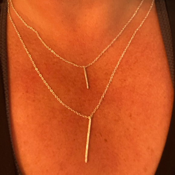 Kiernan Double Pendant Necklace by Georgina - Picture 2 of 6